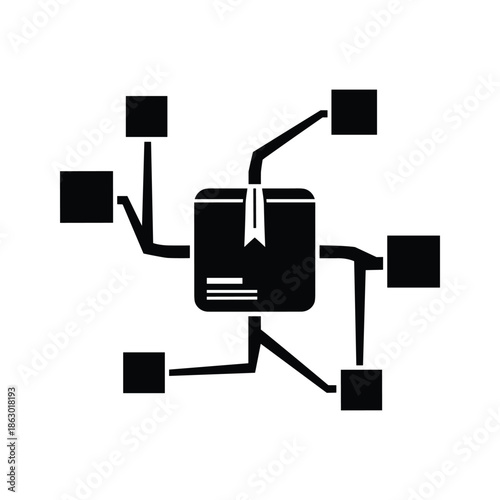Centralized system with multiple connections