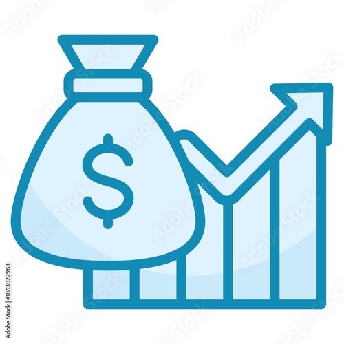 Economic Growth Icon