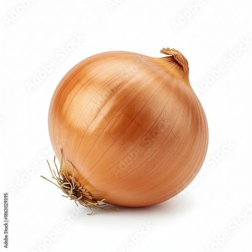Wallpaper Mural Fresh whole yellow onion bulb isolated on white background.  Torontodigital.ca