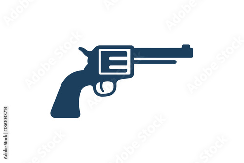 gun vector with white background 