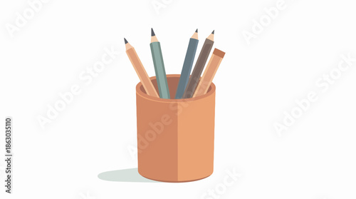 pencils in a cup