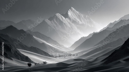 Gray Mountains & Sands