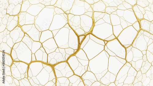 Elegant golden lines network on white background, creating a sophisticated design