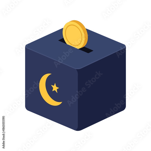 Isometric Voting Box with Coin Vector Design for Elections