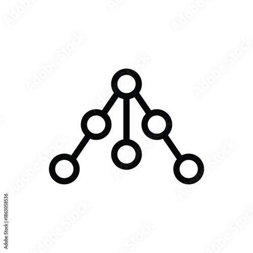 classification outline icon vector design good for web or mobile app