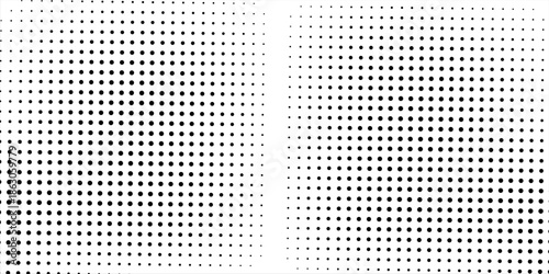 Abstract Dots Background. Grunge Points Overlay. Pop-art Texture. Halftone Backdrop. Vector illustration