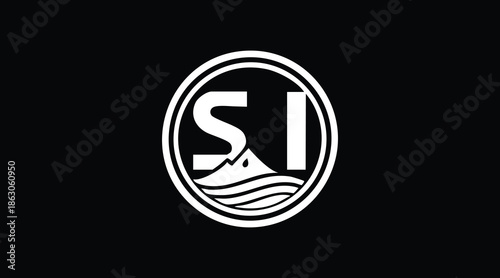 3d vector illustration of a glossy green circular button featuring a black and white footprint symbol for business and finance web design