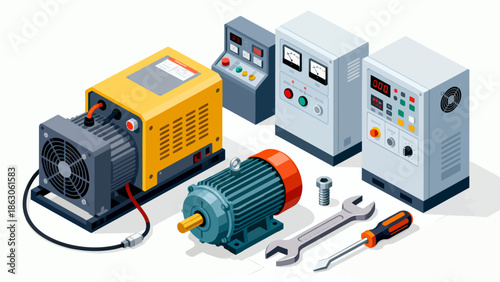 Industrial machinery and tools