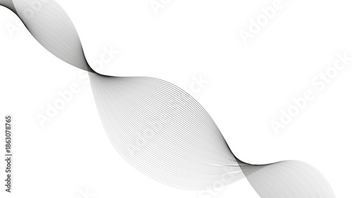 Abstract line wave background. business background lines wave abstract stripe design. Abstract grey, white smooth element. abstract gray wave curve lines banner design