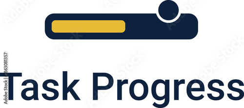 Task progress icon, Progress tracking icon