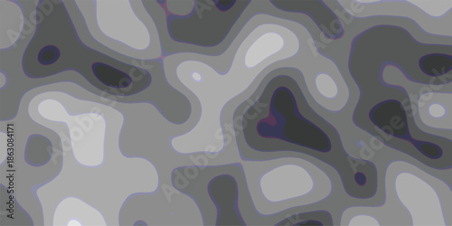 Grayscale Abstract Organic Shapes with Subtle Color Variations and Soft Edges on a Textured Background