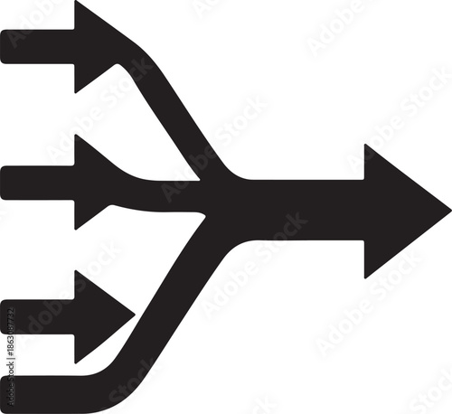 Fast Forward Arrows Icon – Speed and Skip Symbol