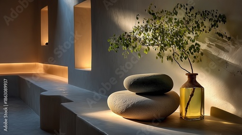 A top-down view of a luxury spa treatment table
