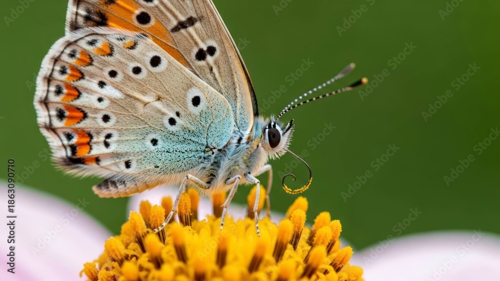 Obraz premium Butterfly closeup