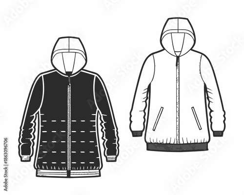 Jacket Style Guide Winter Trend Black Design Warm Fashionable Clothing Stylish Casual Wear Outdoor