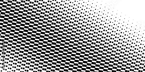 Seamless texture perforated pattern metal surface. Fabric seamless pattern with textile mesh texture, black on white background. Simple wallpaper doodle grid.  squaree spot shapes, vintage .