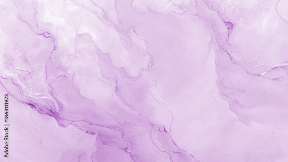 Fototapeta premium A stunning abstract marble texture displaying soft lavender and lilac shades with flowing organic patterns