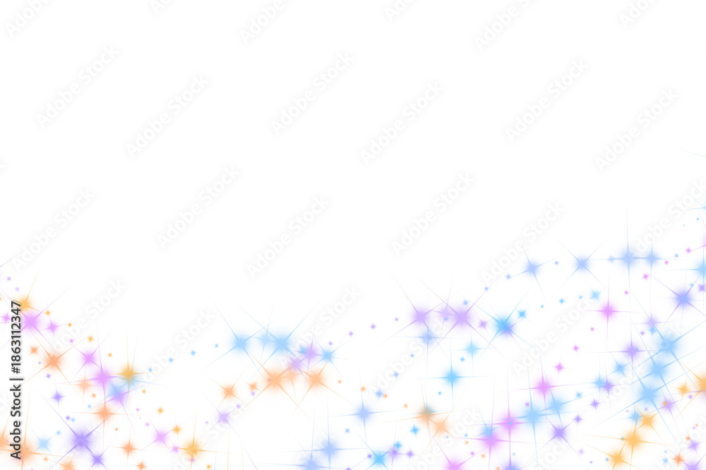 Obraz premium Pastel Sparkle Wave Abstract Background