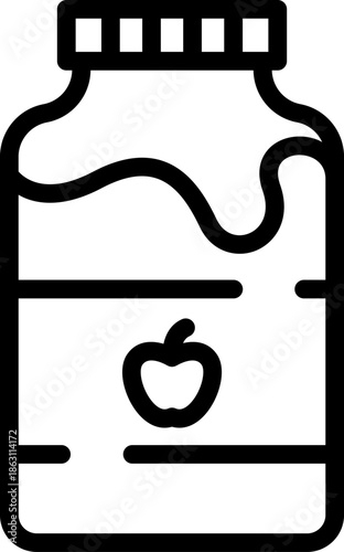 Rounded  Stroke JAR Icon