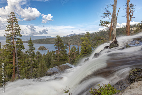Eagle falls at Lake Tahoe - Long exposure version
