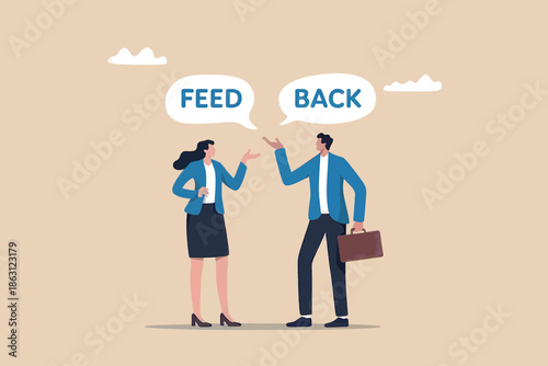Providing and receiving constructive feedback in a professional business setting
