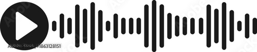 Audio playback waveform
