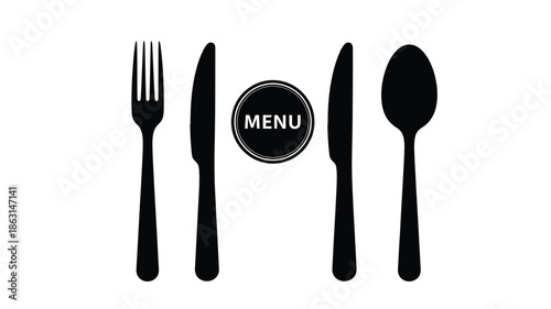 Recycling symbols and trash cans in a black and white silhouette