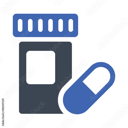 Pill Bottle Icon