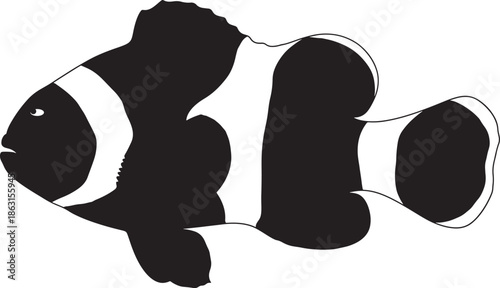 Silhouette of three flying birds against transparent background