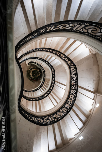 Luxurious Parisian Spiral Stairs 1