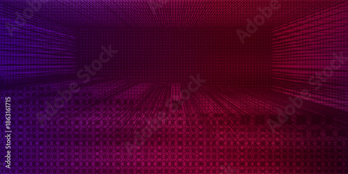 Dark Pink vector template with circles. Blurred bubbles on abstract background with colorful gradient. New design for ad, poster, banner of your website.