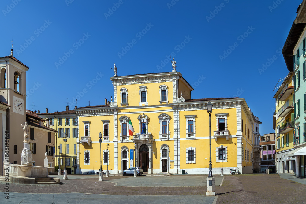 Obraz premium Palazzo Martinengo Palatini, Brescia, Italy