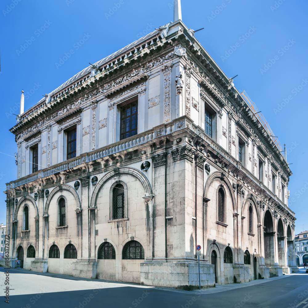 Obraz premium Palazzo della Loggia, Brescia, Italy