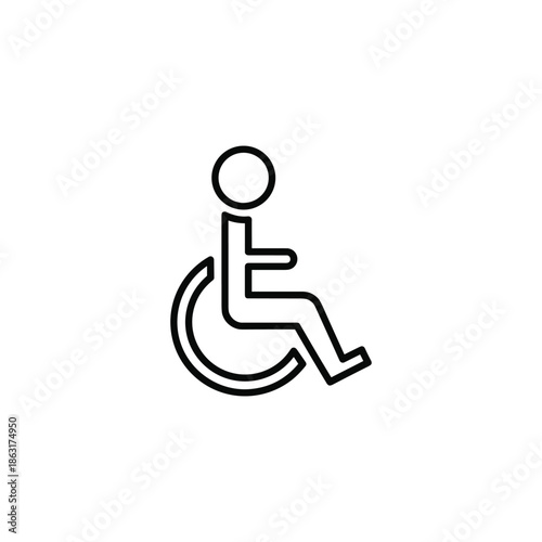 Accessibility Symbol Wheelchair Icon