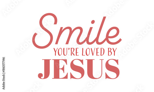 Biblical Phrase, Christian typography for banner, poster, photo overlay, apparel design