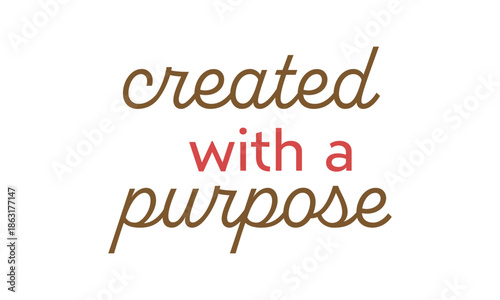 Biblical Phrase, Christian typography for banner, poster, photo overlay, apparel design