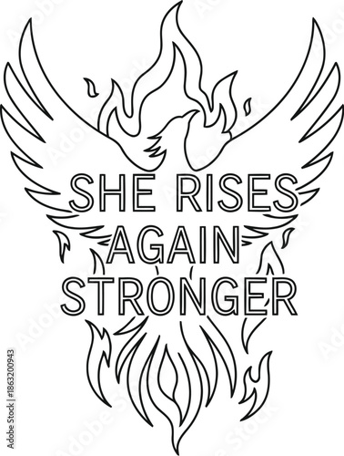 She rises again stronger
