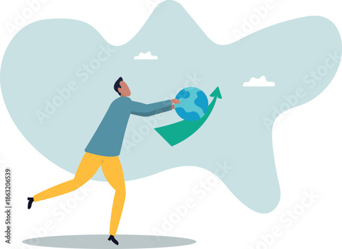 Pushing world economic forward, international investment growth .about a man and his life.