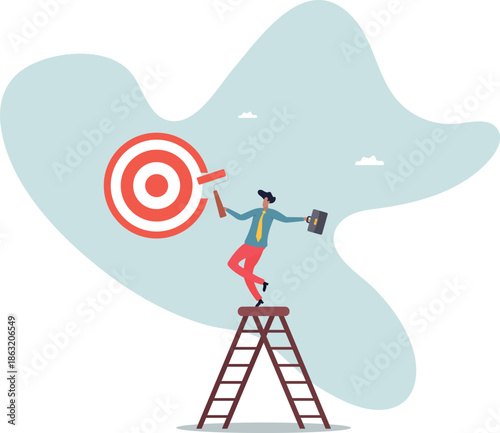 Purpose, set business goal or target, KPI, key performance indicator or set objective and achievement.about a man and his life.