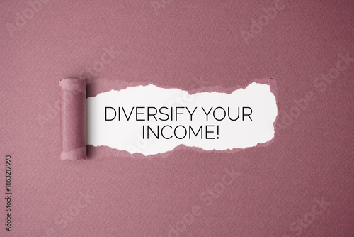 Photos Diversify your income!