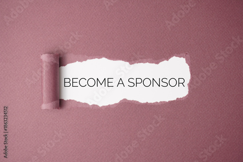 Fotografia Become a sponsor