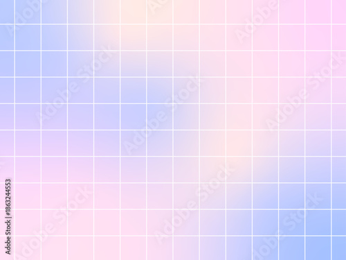 粗めチェックのグラデーション背景　シンプルで使いやすいビジネスデザイン