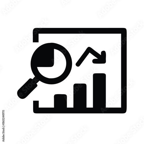Market Research Icon Set Multiple Style Collection