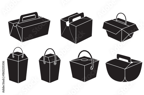 Box Package Concept – Cardboard Storage, Delivery, and Packaging Symbol