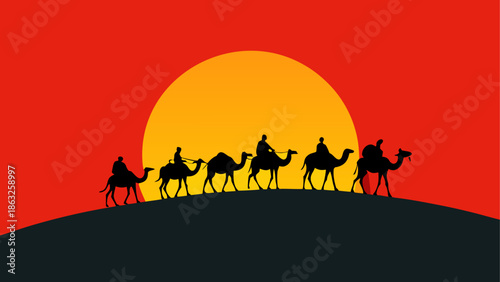 Islamic Ramadan Concept Ramadan Night Scene  Traditional Ramadan Design Crescent Moon Ramadan Ramadan background keywords AI image generation prompt