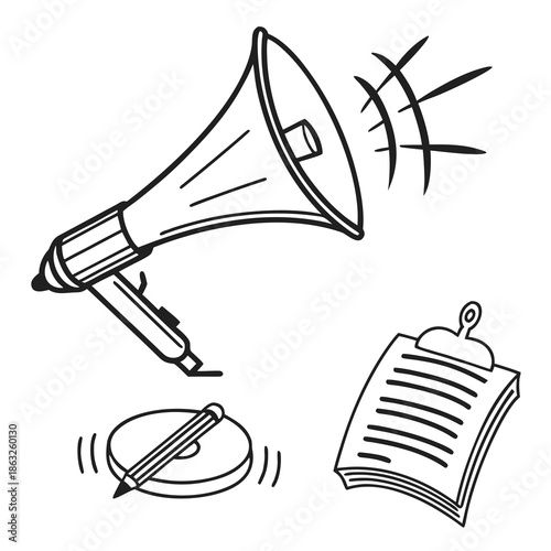 Illustration of communication tools