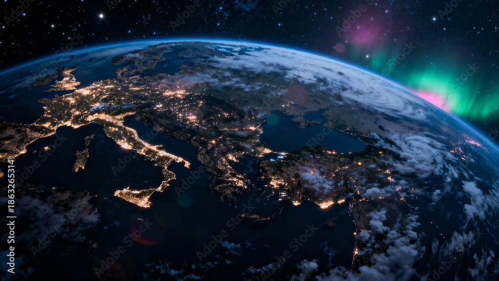 Obraz premium earth in space