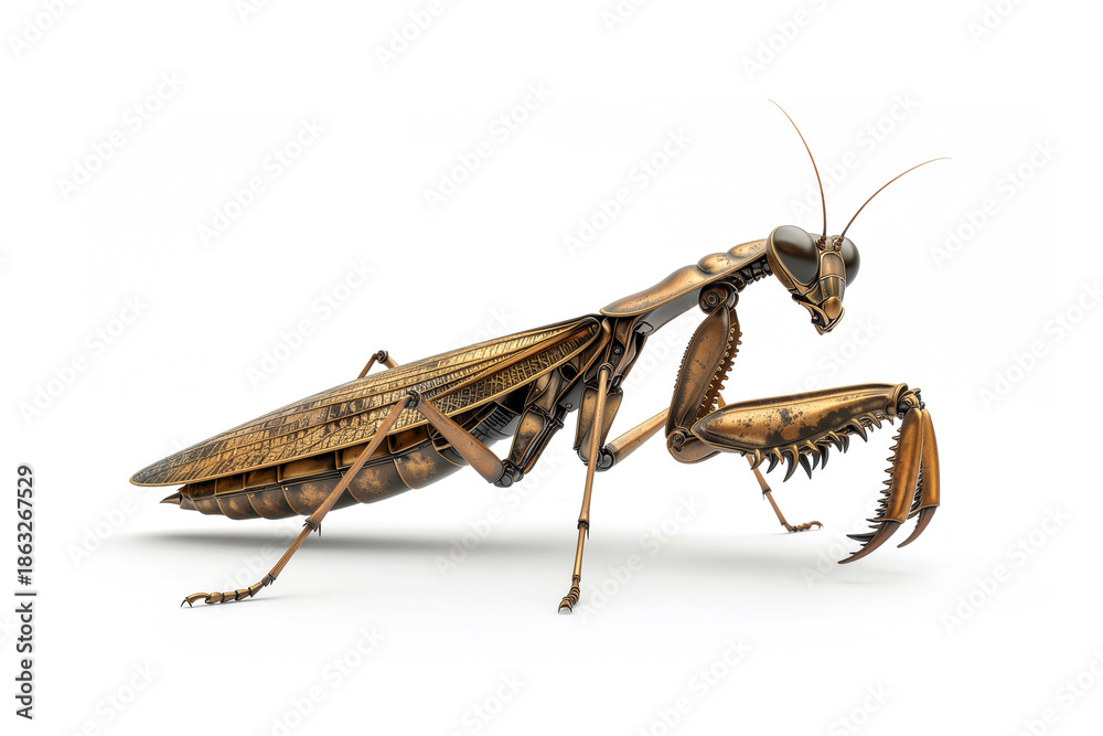 custom made wallpaper toronto digitalSteampunk mantis