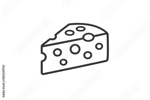 Cheese Wedge Icon