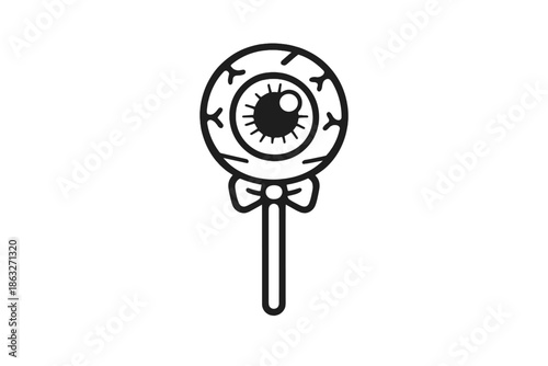 Eyeball Lollipop Icon